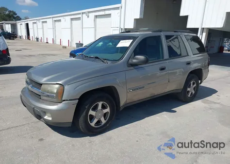 2003 Chevrolet Trailblazer Lt из США, поврежденный, VIN 1GNDT13S232171506